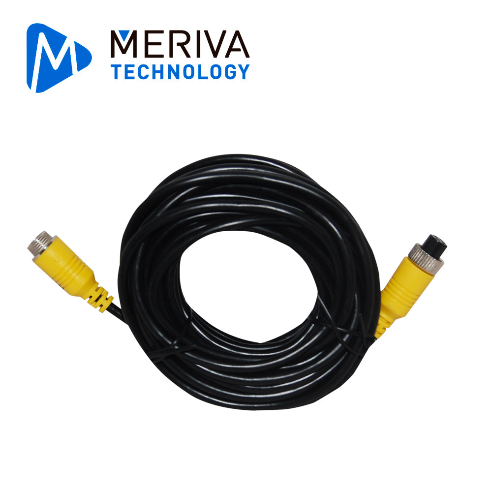 Cable DIN de Aviacion 4 Pines 7m (23ft) Compatible Camaras AHD Serie ECO STREAMAX MERIVA MBCE70 - Imagen 1