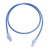 Patch Cord MC5 Modular Cat5e UTP, CM/LS0H, 1.52 Metros (5 Pies), Color Azul, Versión Bulk (Sin Empaque Individual) SIEMON - Imagen 1