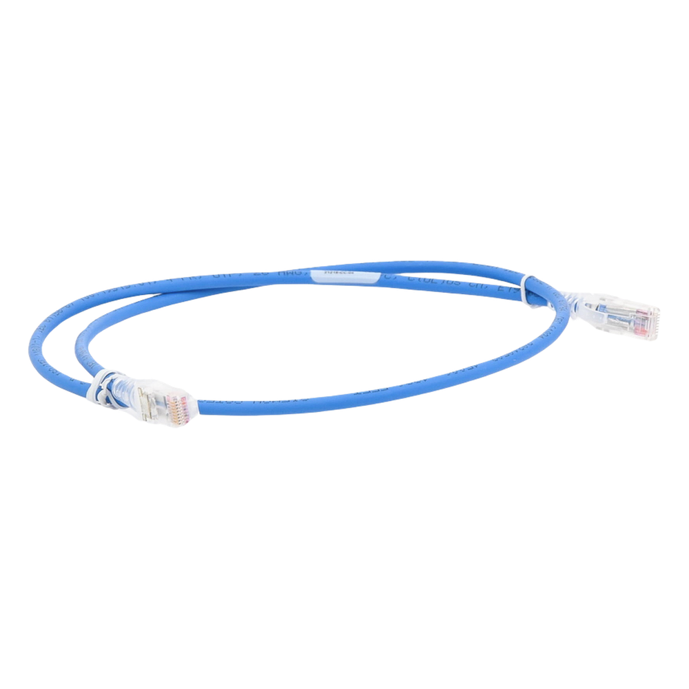 Patch Cord MC5 Modular Cat5e UTP, CM/LS0H, 1.52 Metros (5 Pies), Color Azul, Versión Bulk (Sin Empaque Individual) SIEMON - Imagen 4