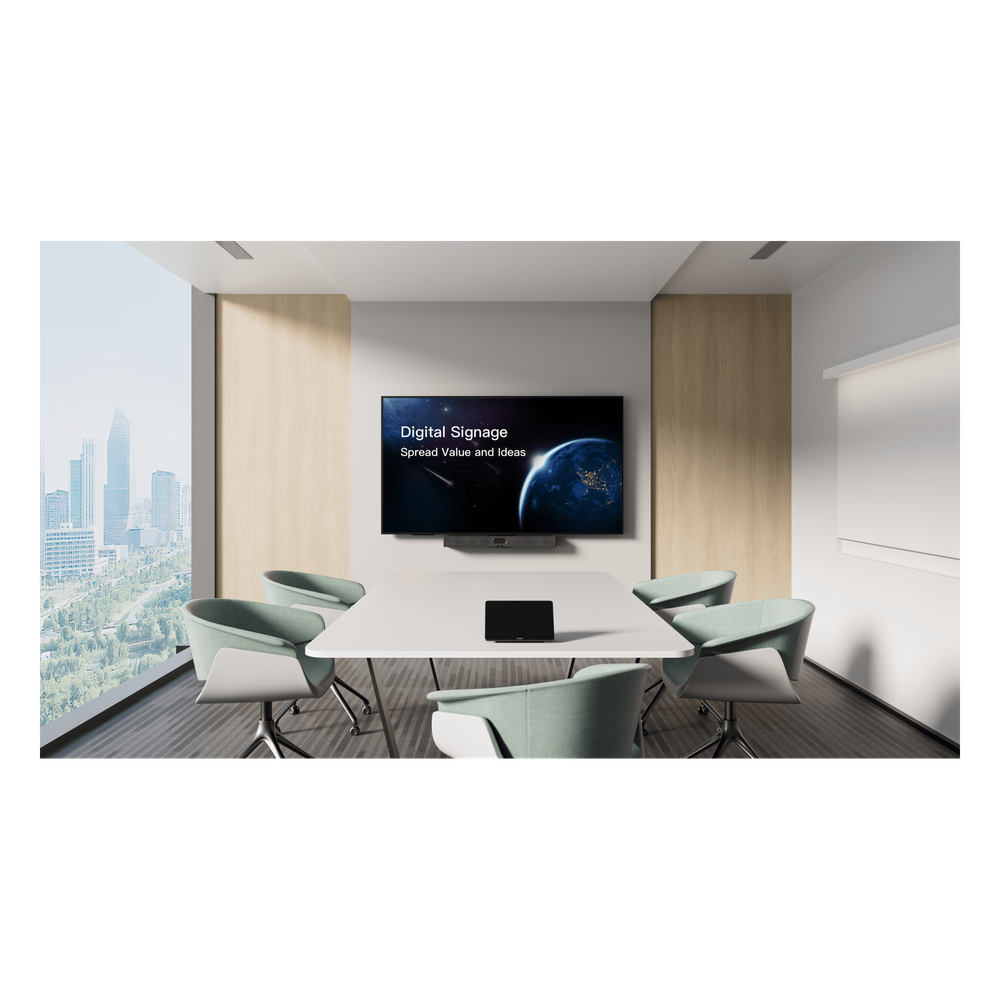 Pantalla Profesional Yealink de 86" MD-86 para Salas de Juntas, con Integración a MeetingBars y Control Inteligente - Imagen 4