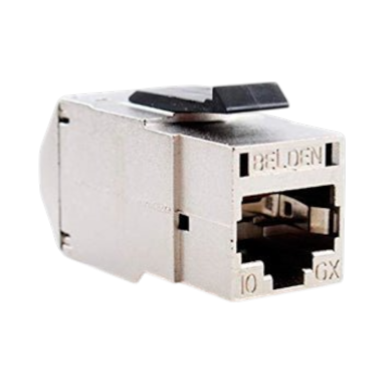 Conector Jack Belden Cat6a UTP Blindado RJ-45 Metal RVAMJKSME-S1 RevConnect 10GX - SILYMX