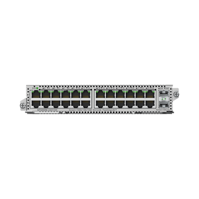 Tarjetas de redRUIJIEMF6000M-24GT2XSTarjeta Modular 24 Puertos Gigabit Ethernet 2 SFP+ 10G para OLT Ruijie MF6000M - 24GT2XS - SILYMX
