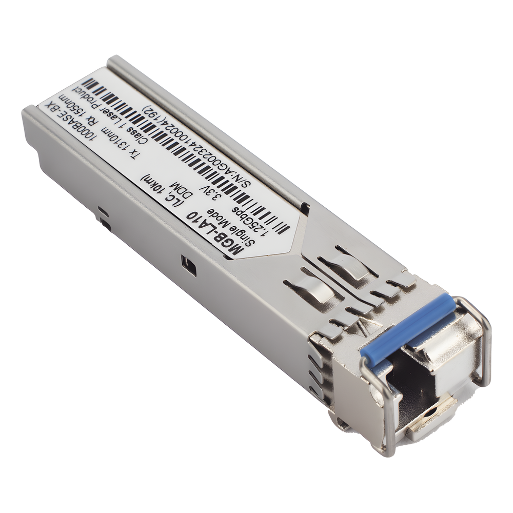 Tranceptor WDM mini-Gbic SFP 1G LC TX:1310nm RX:1550 para fibra Mono Modo 10 Km, Requiere MGB-LB10 PLANET - Imagen 2