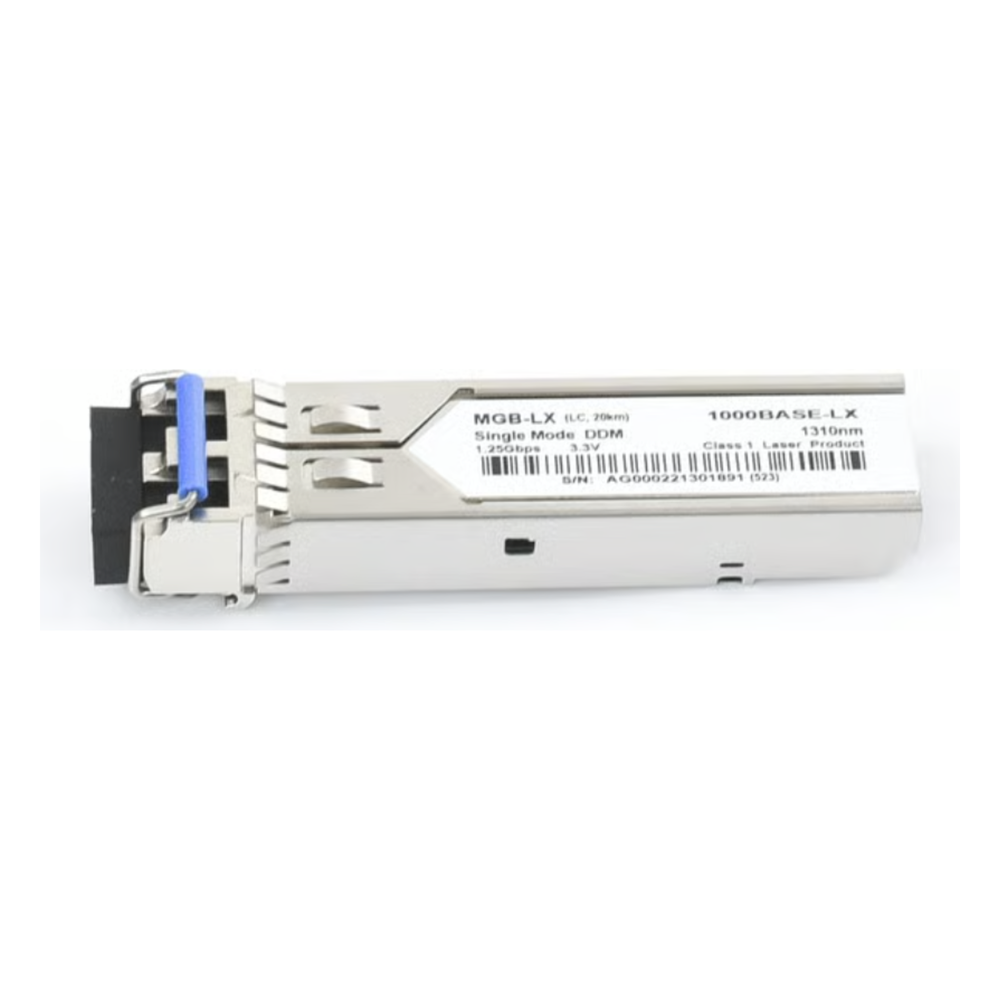 Transceptor Mini-GBIC SFP 1 Gigabit PLANET LC Duplex Fibra Monomodo 20 Km MGB-LX-V2 - Imagen 3