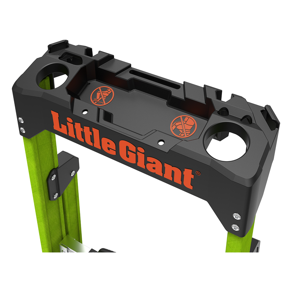Escalera de Aluminio + Fibra de Vidrio de 1.8m con Soporte para Herramienta MIGHTYLITE-6IA-V2 Little Giant Ladder Systems - Imagen 4
