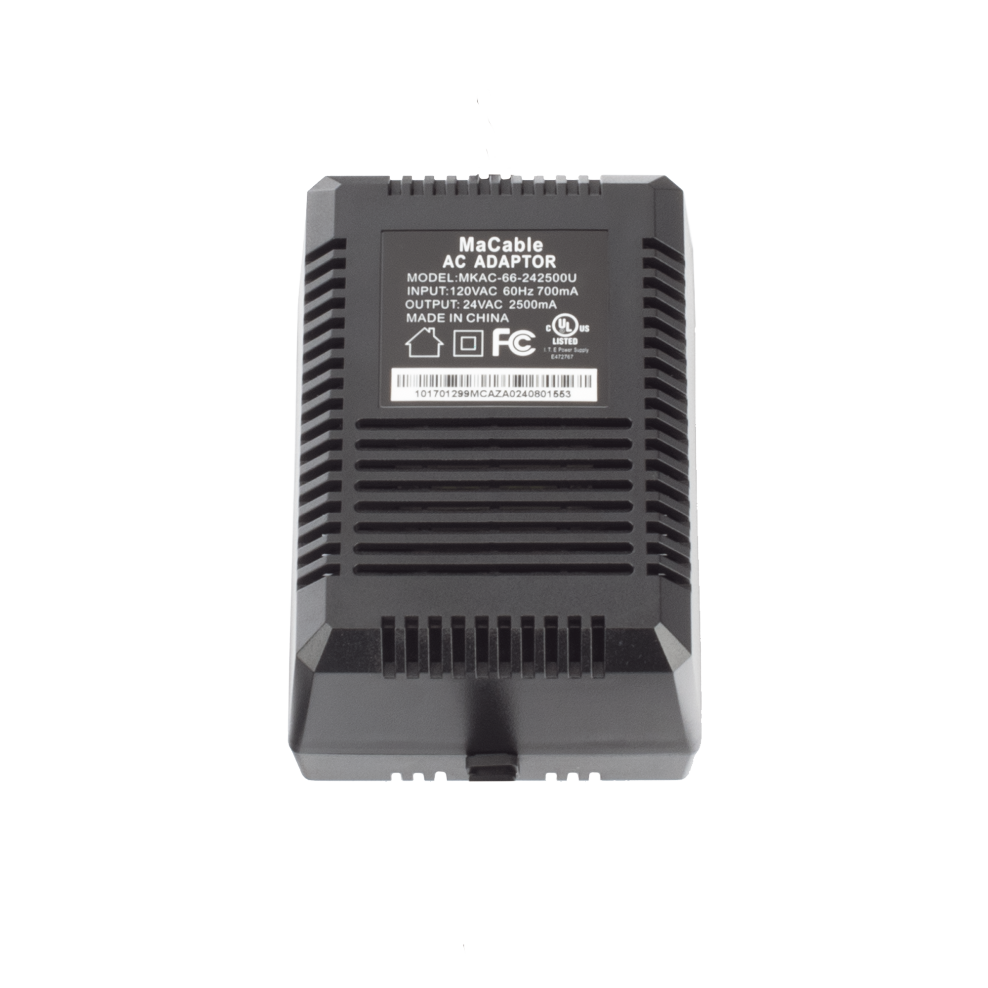 Transformador de 24 VCA / 2.5 A / 60 VA / PTZ TURBOHD e IP / Interior HIKVISION - Imagen 1