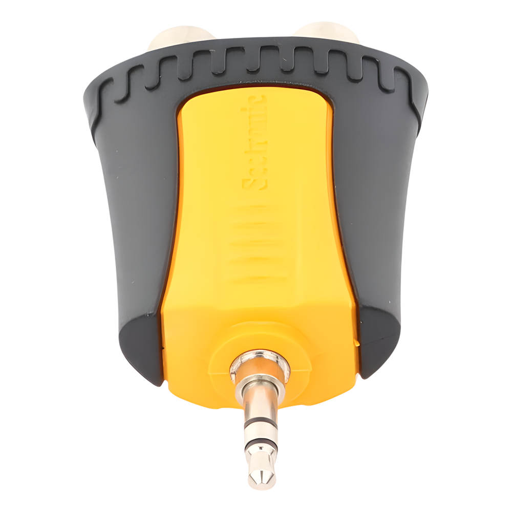 Adaptador de Audio 3.5 mm Estéreo a 2 RCA Hembra Carcasa Plástico Precableado SEETRONIC MMJ3-2RF - Imagen 3