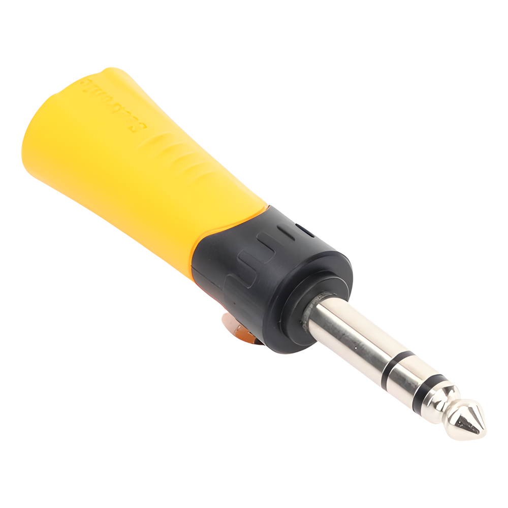 Adaptador de Audio Estereo 1/4" (6.35 mm) a Jack 3.5 mm Carcasa Plastica Resistente SEETRONIC MP3-MJF - Imagen 5