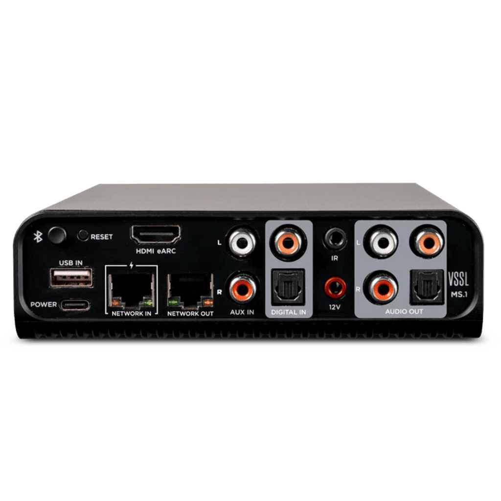 Audio ProfesionalVSSLMS1Streamer Audio Native Streaming AirPlay 2 Google Cast HDMI eARC PoE 12V Trigger VSSL MS1 - SILYMX