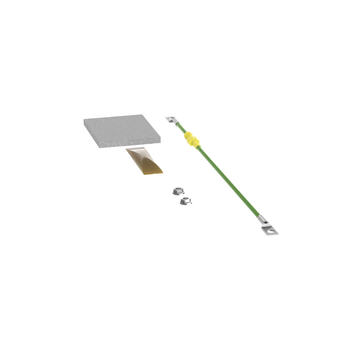 Kit de Conexión a Tierra, Para Uso con Gabinetes Multipropósito, Incluye Cable 14 AWG y Accesorios PANDUIT - Imagen 1