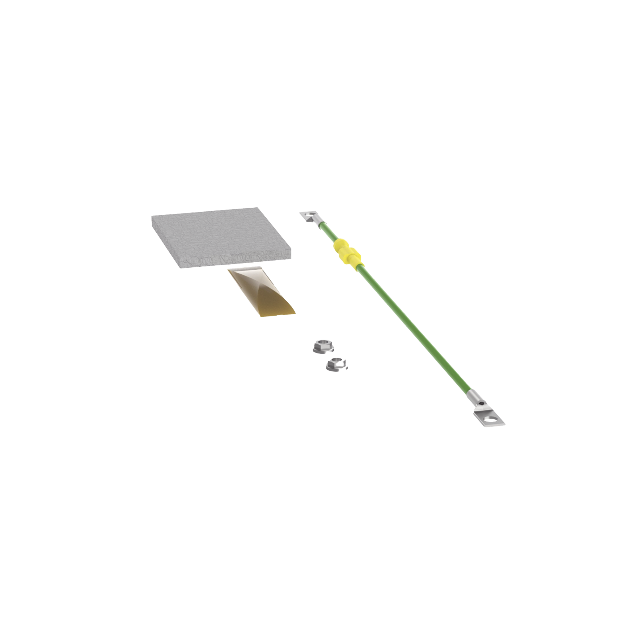 Kit Conexión a Tierra Gabinetes Multipropósito Cable 14 AWG Panduit MSGK - Imagen 1