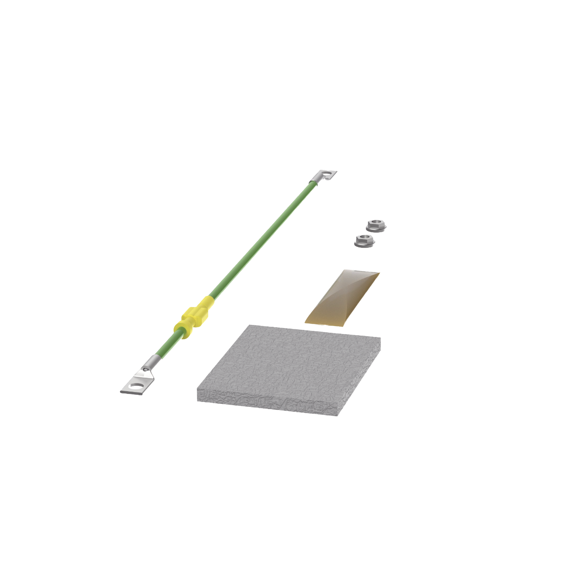 Kit de Conexión a Tierra, Para Uso con Gabinetes Multipropósito, Incluye Cable 14 AWG y Accesorios PANDUIT - Imagen 2