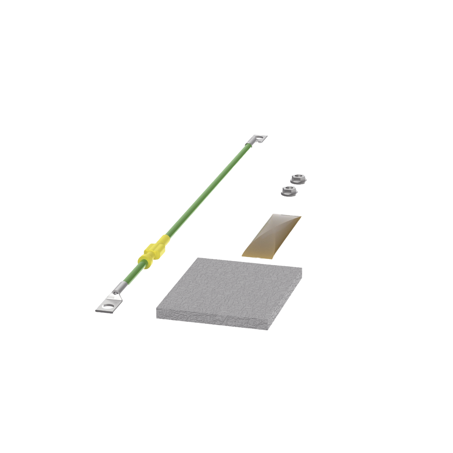 Kit Conexión a Tierra Gabinetes Multipropósito Cable 14 AWG Panduit MSGK - Imagen 2