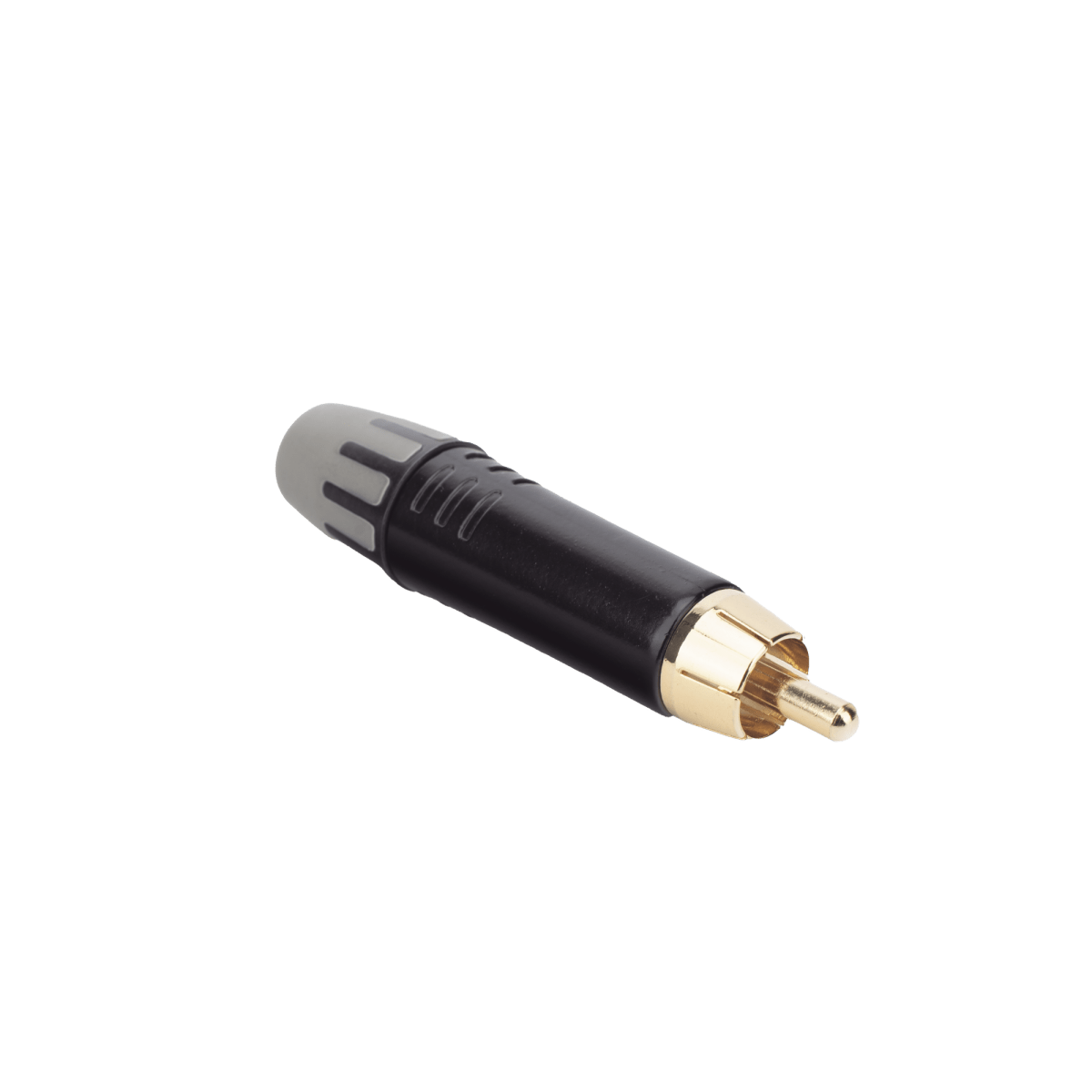 Equipos de AudioSEETRONICMT380Conector Macho RCA Enchapado Oro Carcasa Negra Cable 3.5 - 6.5mm SEETRONIC MT380 - SILYMX