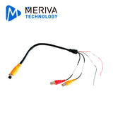CABLE CONVERTIDOR PARA CAMARAS AHD CON CONECTOR BNC A DIN DE AVIACION MERIVA TECHNOLOGY MODELO MVA-BNCDIN COMPATIBLE CON TODAS LAS SERIES DE GRABADORES (EXCEPTO MDC220 / MDC230 Y MDC240) STREAMAX - MERIVA - Imagen 2