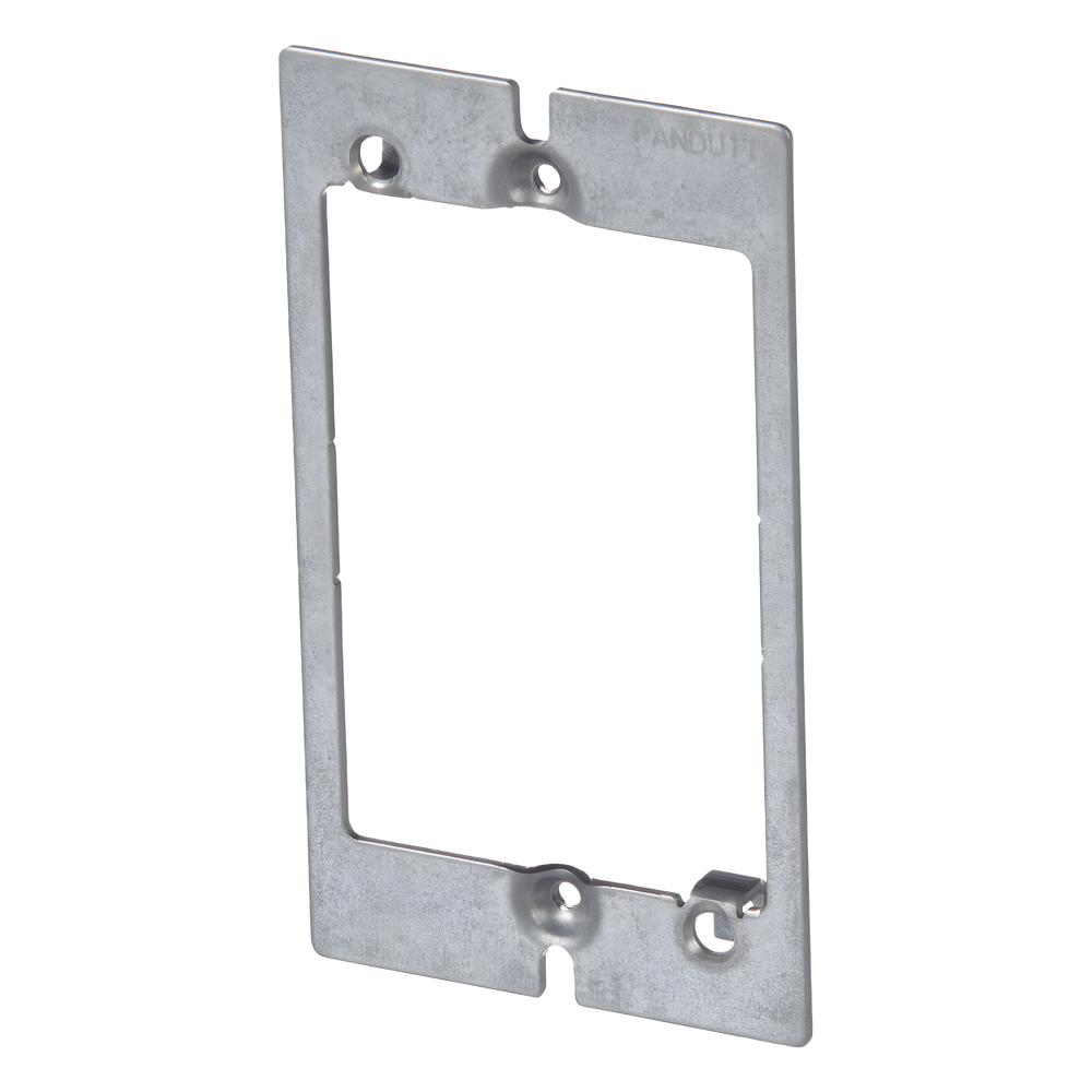 Adaptador de Placa de Pared / Una Salida / CRS Zincado / 2.38' x 4.19' x 0.32' / 7.8' x 4.2' x 0.32' PANDUIT - Imagen 3