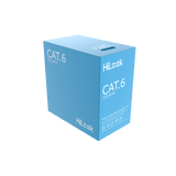 Cable de Red U/UTP Cat6 23AWG / Cumple ANSI-TIA-568.2-D / RoHS 2.0 / CPR Fca / Longitud 305 Metros (1000 Pies) / PVC Blanco / Resistencia a la Tracción y Compresión / Operación -20°C a 70°C HiLook by HIKVISION - Imagen 1