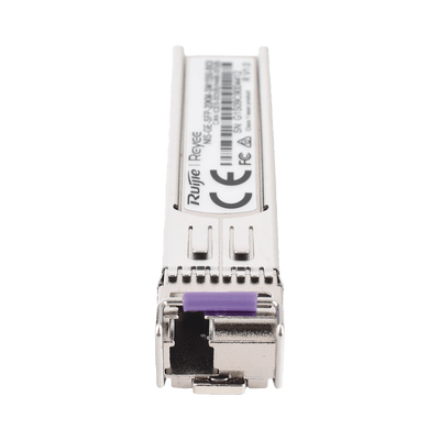 Transceptores de FibraRUIJIENIS-GE-SFP-20KM-SM1550-BIDITransceptor Industrial BIDI SFP 1G 20km Monomodo TX1550 RX1310 - 40 a 85°C Ruijie NIS - GE - SFP - 20KM - SM1550 - BIDI - SILYMX