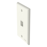 Placa de Pared 1 Puerto Keystone Vertical Blanco Mate Panduit NK1FNIW - Imagen 2