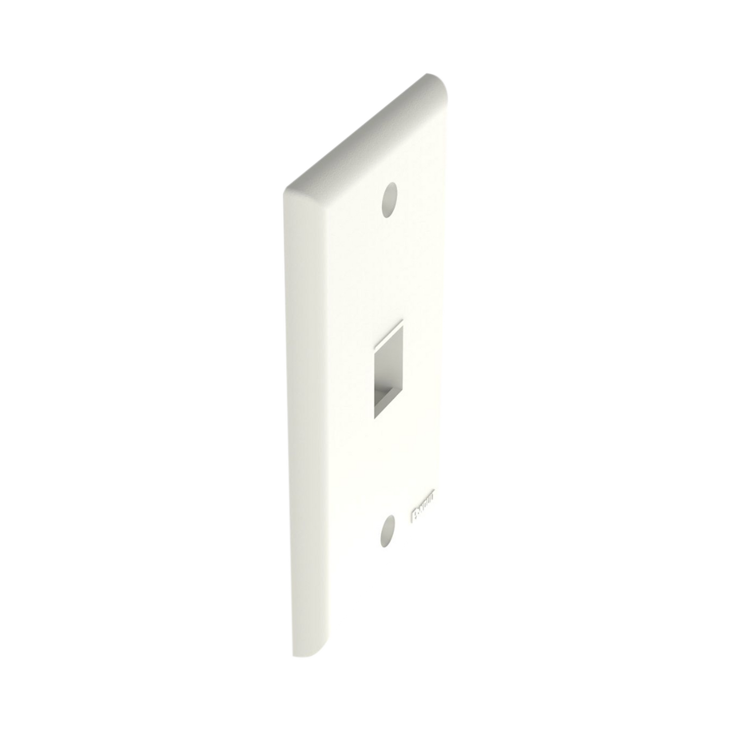 Placa de Pared Vertical Salida Para 1 Puerto Keystone Color Blanco Mate PANDUIT - Imagen 3