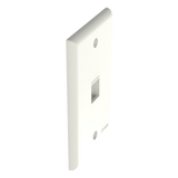 Placa de Pared 1 Puerto Keystone Vertical Blanco Mate Panduit NK1FNIW - Imagen 3