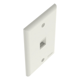 Placa de Pared 1 Puerto Keystone Vertical Blanco Mate Panduit NK1FNIW - Imagen 4