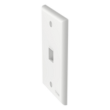 Placa de Pared Vertical, Salida Para 1 Puerto Keystone, Color Blanco PANDUIT - Imagen 2