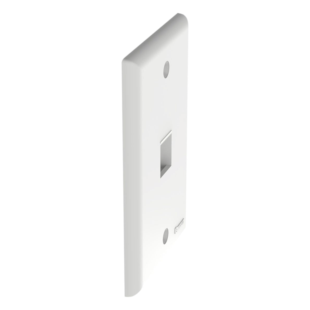 Placa de Pared Vertical, Salida Para 1 Puerto Keystone, Color Blanco PANDUIT - Imagen 3