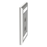 Placa de Pared Vertical Salida Para 2 Puertos Keystone Con Espacios Para Etiquetas de Acero Inoxidable PANDUIT - Imagen 4