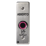 Botón de Salida NoTouch / Sensor IR / Acero Inoxidable 304 / Contacto Seco / LED Dual / Montaje Delgado 0.26" STI - Imagen 2