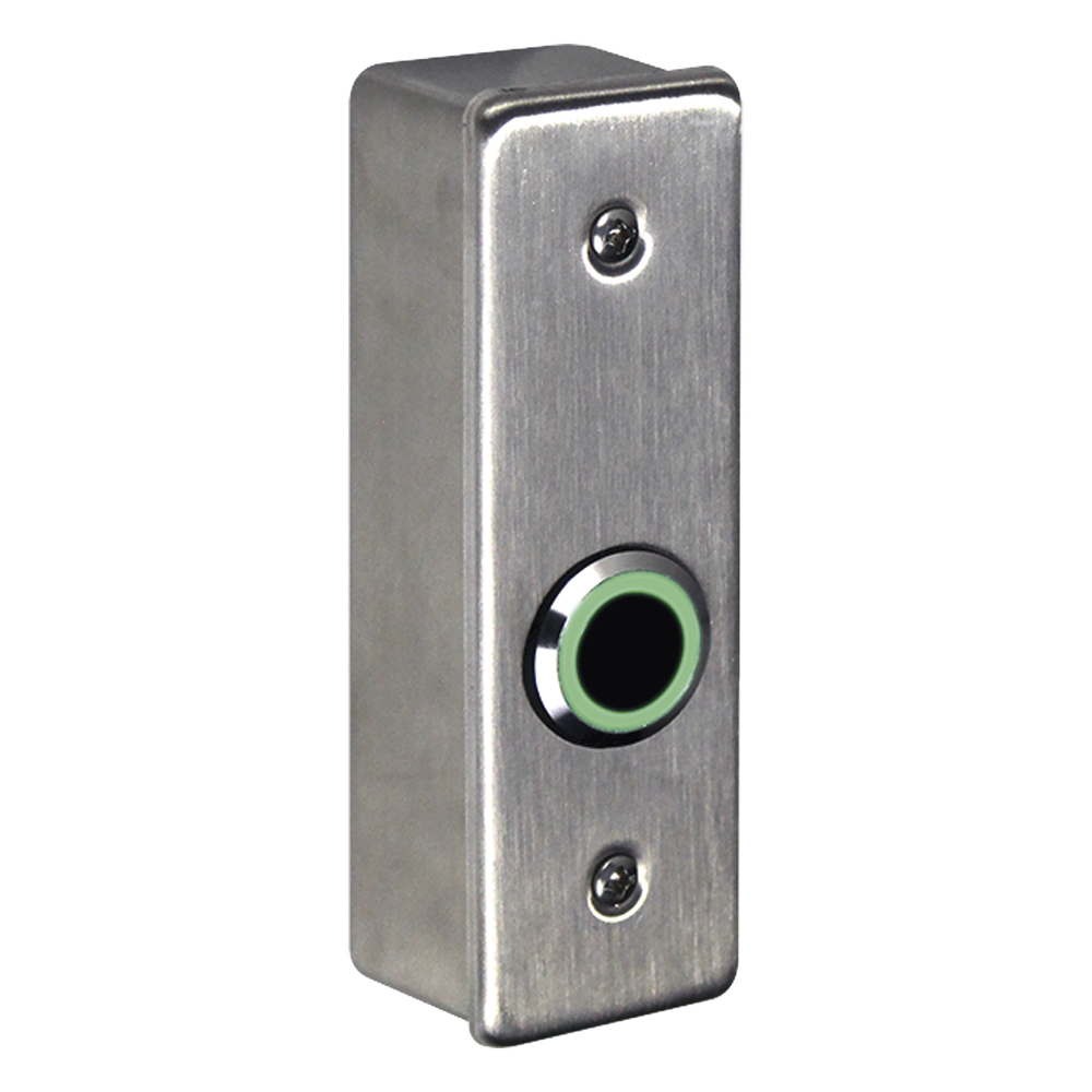 Botón de Salida NoTouch / Sensor IR / Acero Inoxidable 304 / Contacto Seco / LED Dual / Montaje Delgado 0.26" STI - Imagen 4