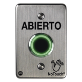 Interruptor IR NoTouch / Acero Inoxidable 304 Grado Médico / Contacto Seco Forma C / 4.5" x 4.5" x 0.26" (11.4 cm x 11.4 cm x 6.6 mm) STI - Imagen 1