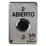 Interruptor IR NoTouch / Acero Inoxidable 304 Grado Médico / Contacto Seco Forma C / 4.5" x 4.5" x 0.26" (11.4 cm x 11.4 cm x 6.6 mm) STI - Imagen 3