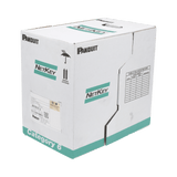 Cables Categoria 5ePANDUITNUC5C04BU-MEBobina Cable UTP Cat5e 305m (1000ft) Cobre 24 AWG PVC Azul Panduit NUC5C04BU - ME - SILYMX