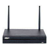 NVR WiFi de 4 Megapixeles 4 Canales IP H.265 Salidas HDMI &VGA 1 Bahía de Disco Duro 1 E&S de Audio Onvif/ Emparejamiento Automático con IPC WiFi de Dahua DHI-NVR1104HS-W-S2-CE - SILYMX