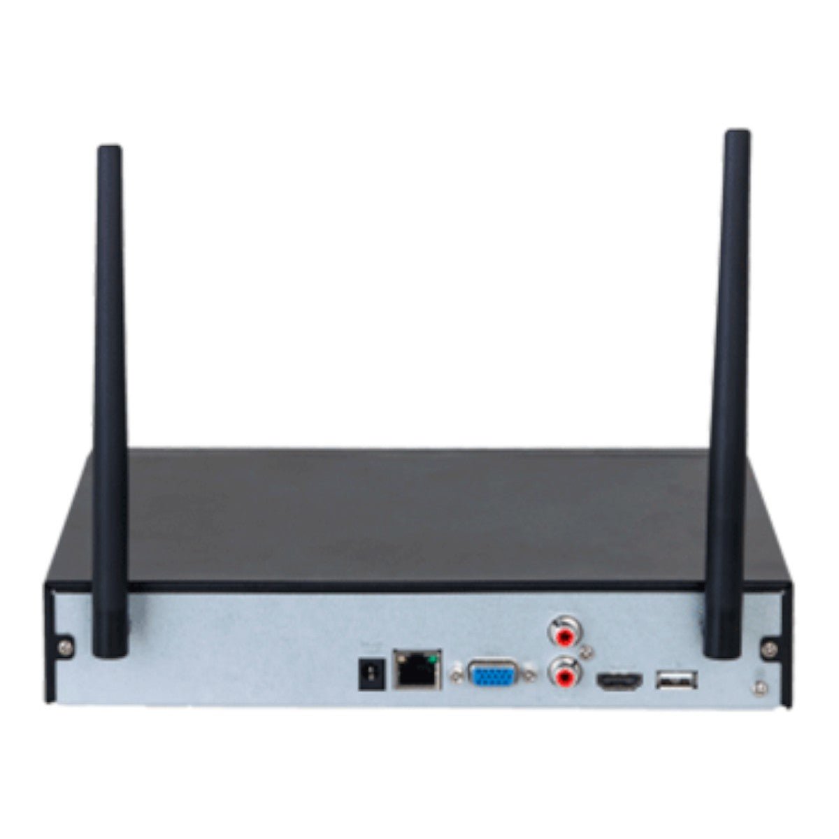 NVR WiFi de 4 Megapixeles 4 Canales IP H.265 Salidas HDMI &VGA 1 Bahía de Disco Duro 1 E&S de Audio Onvif/ Emparejamiento Automático con IPC WiFi de Dahua DHI-NVR1104HS-W-S2-CE - SILYMX