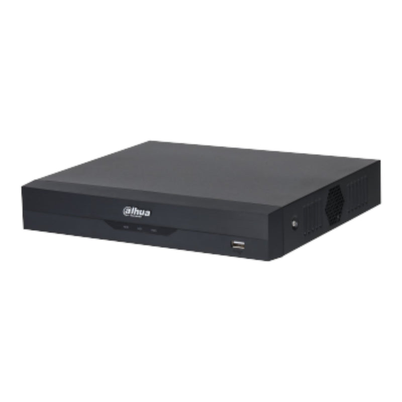 NVR de 8 Megapixeles 4k 16 Canales IP WizSense Con IA Rendimiento de 144 Mbps Smart H.265+ 1 Ch de Reconocimiento Facial o 1 Canal de Protección Perimetral o 4 Canales de SMD 1 Puerto SATA 10 TB HDMI&VGA Onvif DHI-NVR2116HS-I2 - SILYMX