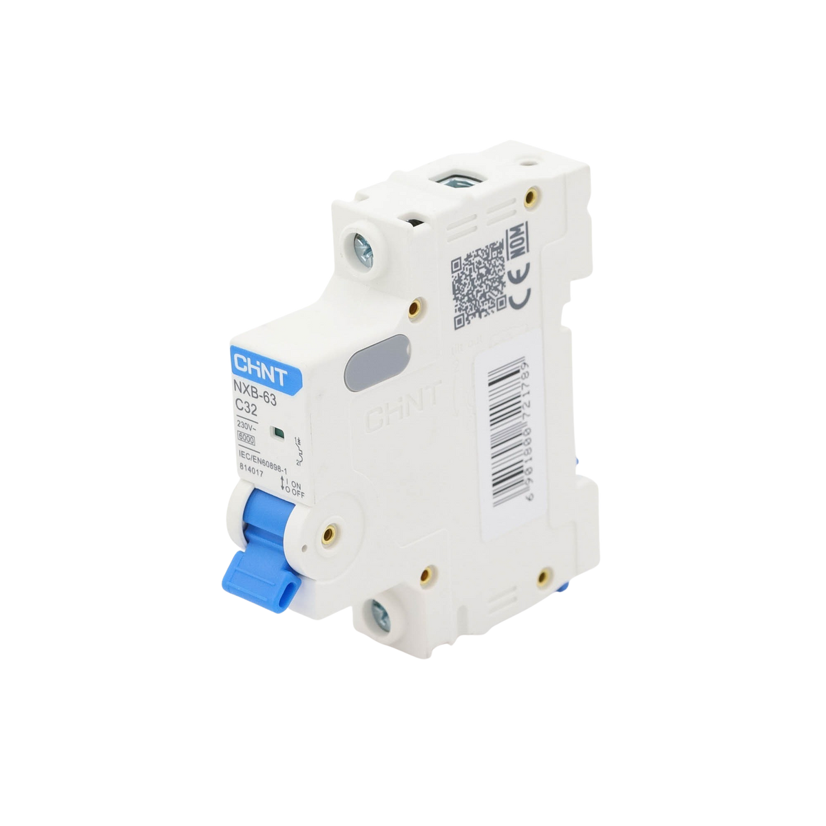 Pastilla para Riel Din, 1 Polo, 32 Amp, Vca:110/415v, 6kA, Catálogo: NXB631PC32, Serie: NXB-63 CHINT NXB631PC32 - Imagen 3