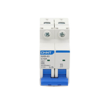 Pastilla para Riel Din, 2 Polos, 10 Amp, Vca:110/415v, 6kA, Catálogo: NXB632PC10. CHINT - Imagen 1