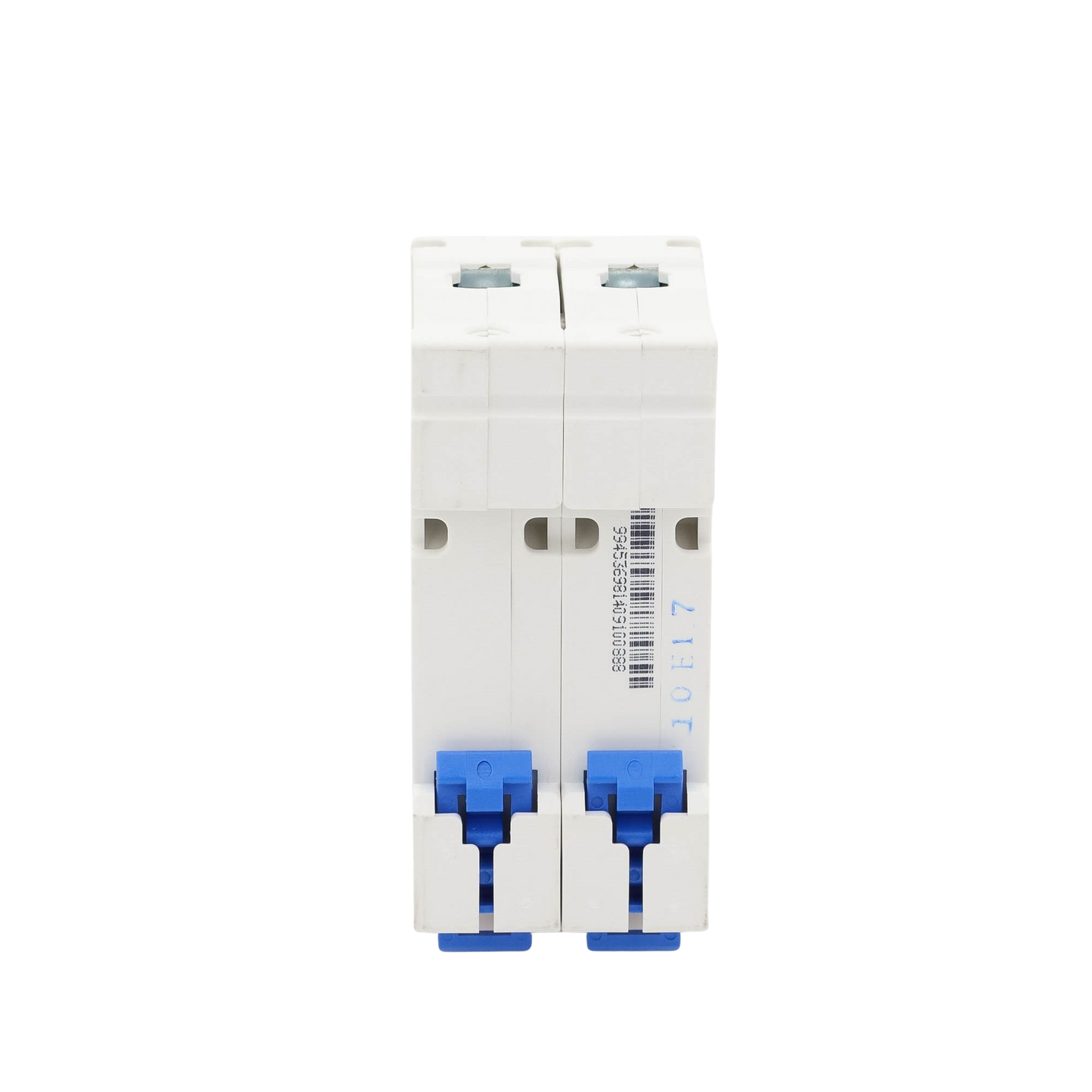 Pastilla para Riel Din, 2 Polos, 10 Amp, Vca:110/415v, 6kA, Catálogo: NXB632PC10. CHINT - Imagen 3