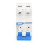 Pastilla para Riel Din, 2 Polos, 20 Amp, Vca:110/415v, 6kA, Catálogo: NXB632PC20. CHINT - Imagen 1