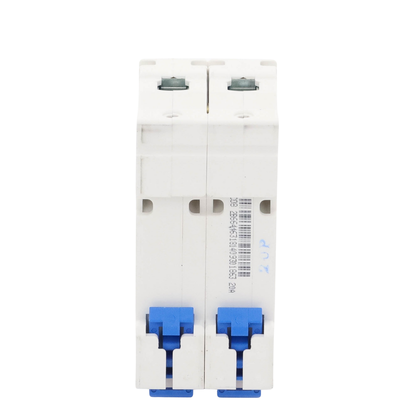 Pastilla para Riel Din, 2 Polos, 20 Amp, Vca:110/415v, 6kA, Catálogo: NXB632PC20. CHINT - Imagen 2