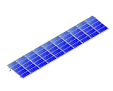 Montajes para Paneles SolaresALUMINEXTNXT-SM10I-20-1135-RKit Montaje 10 Paneles Solares Inclinación 10 - 20° Aluminio Reforzado Aluminext NXT - SM10I - 20 - 1135 - R - SILYMX