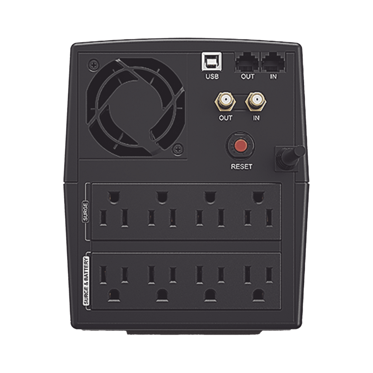 No break UPSCYBERPOWEROM1500ATLCDAUPS 1500 VA 900W Linea Interactiva AVR 8 Salidas NEMA 5 - 15R CyberPower OM1500ATLCDA - SILYMX
