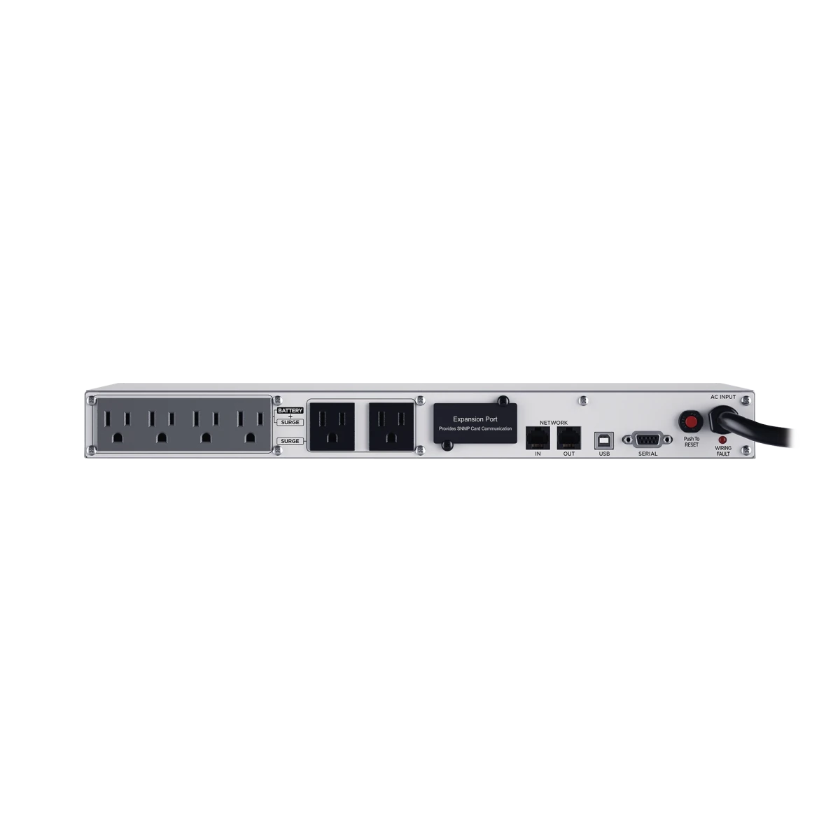 UPS / No BreakCYBERPOWEROR500LCDRM1UaNo Break UPS Rack 1U 500VA 300W LCD Linea Interactiva 6 Contactos CyberPower OR500LCDRM1Ua - SILYMX