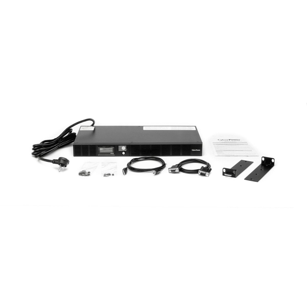 UPS / No BreakCYBERPOWEROR500LCDRM1UaNo Break UPS Rack 1U 500VA 300W LCD Linea Interactiva 6 Contactos CyberPower OR500LCDRM1Ua - SILYMX