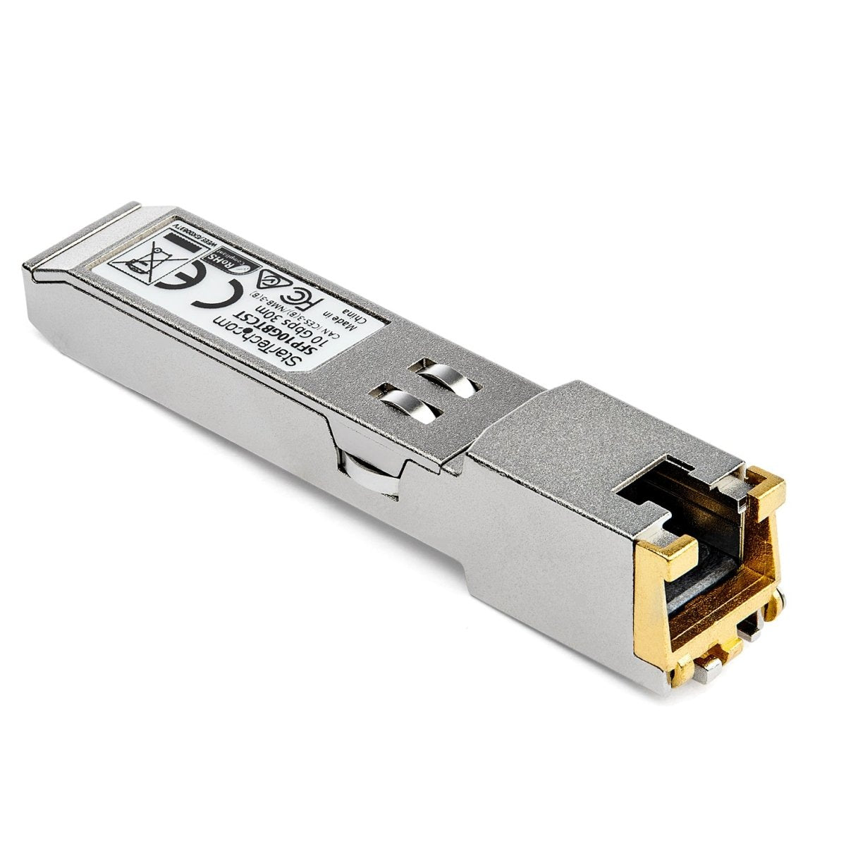 Módulo Transceptor Gbic Startech SFP+ 10GBASE-T 10.000 Mbit/s 30m Compatible con Cisco SFP10GBTCST - SILYMX
