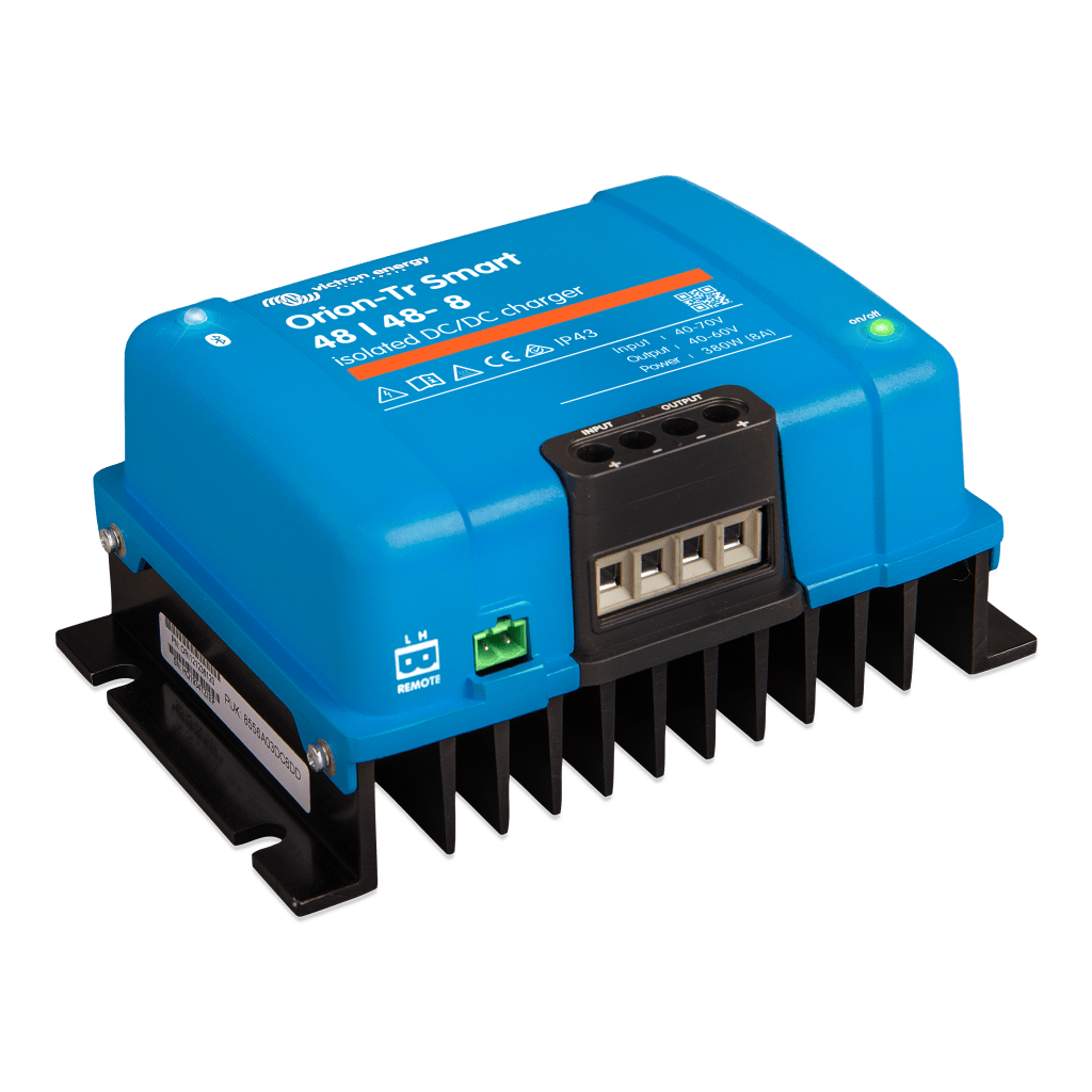 Cargador CC/CC Aislado Orion-Tr Smart / 48V a 48V, 8A / Baterías de Plomo y Litio/ IP43 VICTRON ENERGY - Imagen 1