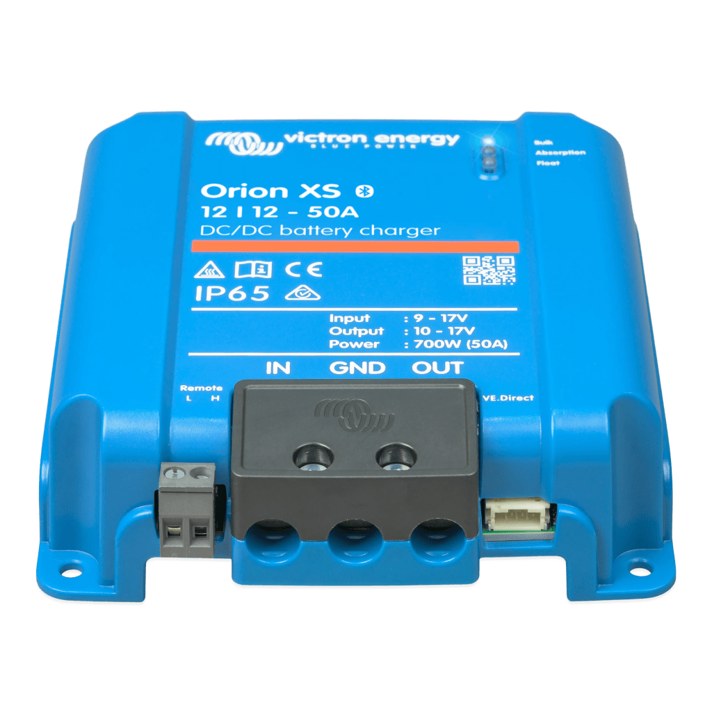 Orion XS 12/12-50 A / Cargador de Baterías CC-CC / 50 A 12 V / IP65 / Compatibilidad Alternador Inteligente / Para Bancos de Baterías de 500 Ah VICTRON ENERGY - Imagen 2