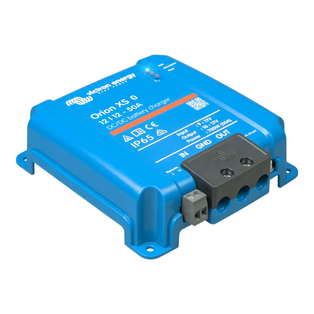 Orion XS 12/12-50 A / Cargador de Baterías CC-CC / 50 A 12 V / IP65 / Compatibilidad Alternador Inteligente / Para Bancos de Baterías de 500 Ah VICTRON ENERGY - Imagen 3